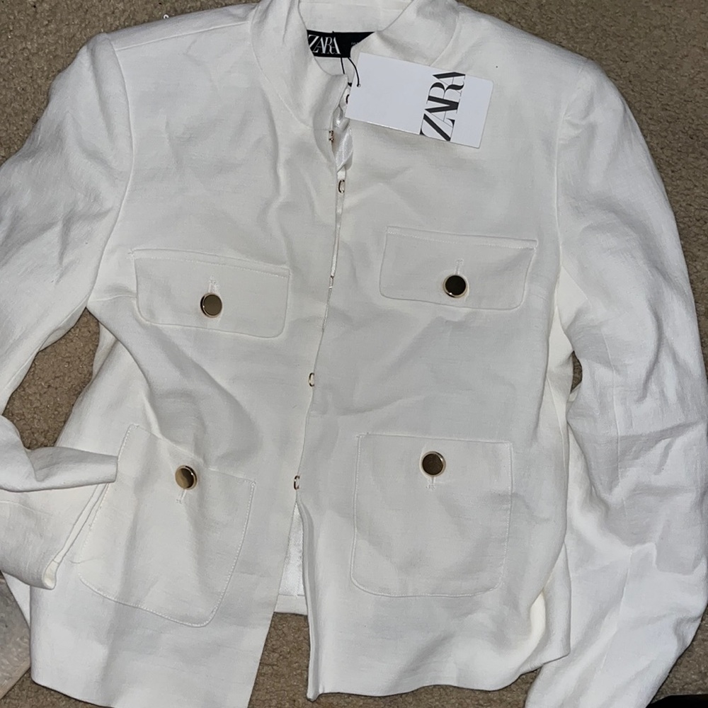 NWT Zara pocket blazer